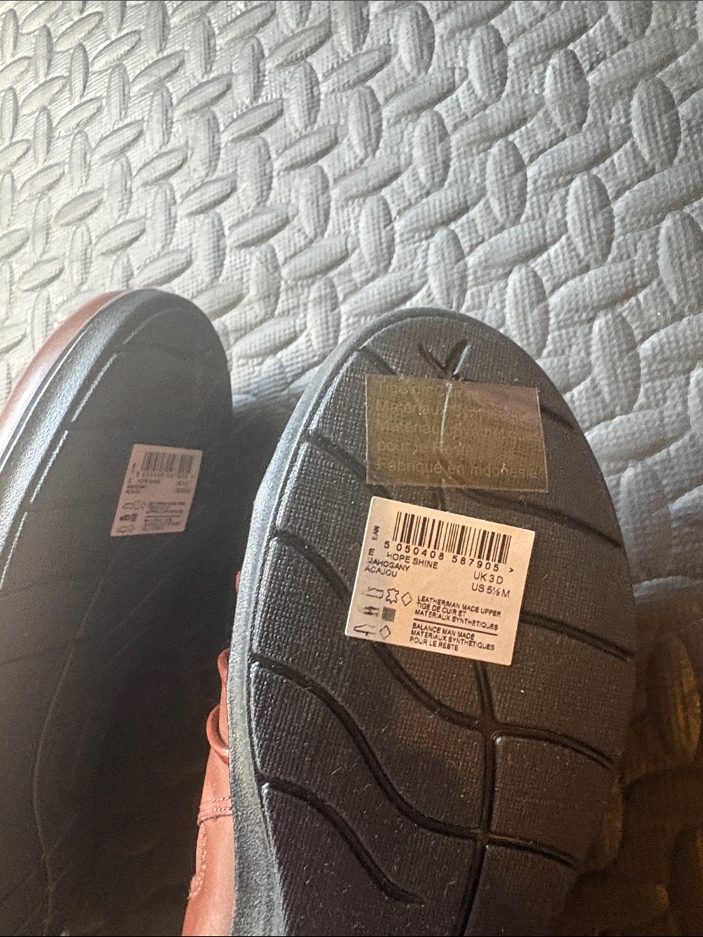 Clarks Women's Brown Slip-On Loafers - Picture 3 of 3
